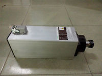 18000rpm 5KW 380V 9.8A 300Hz ER25 Air-cooled Square Spindle Motor for Woodwork